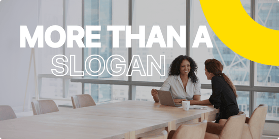 More than a slogan