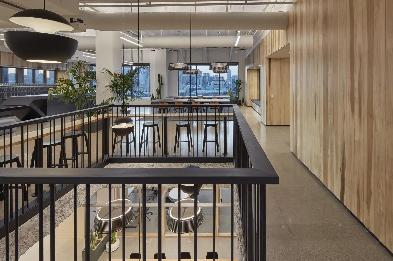 The common area at CENTRL Downtown LA.