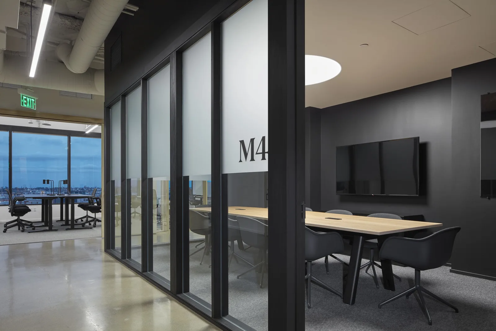 Meeting room M4 at CENTRL Downtown LA.