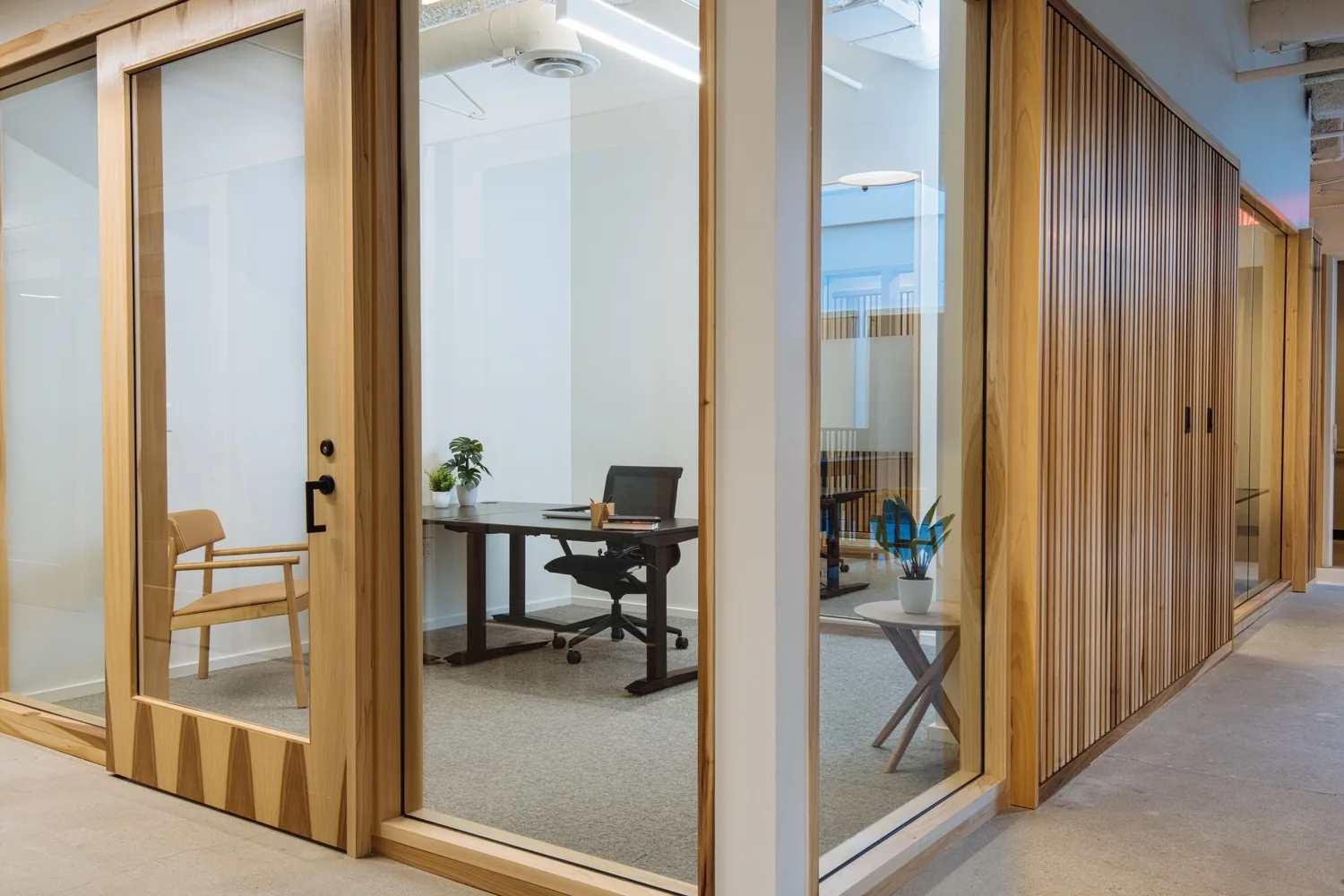 A day office at CENTRL Downtown Sacramento.