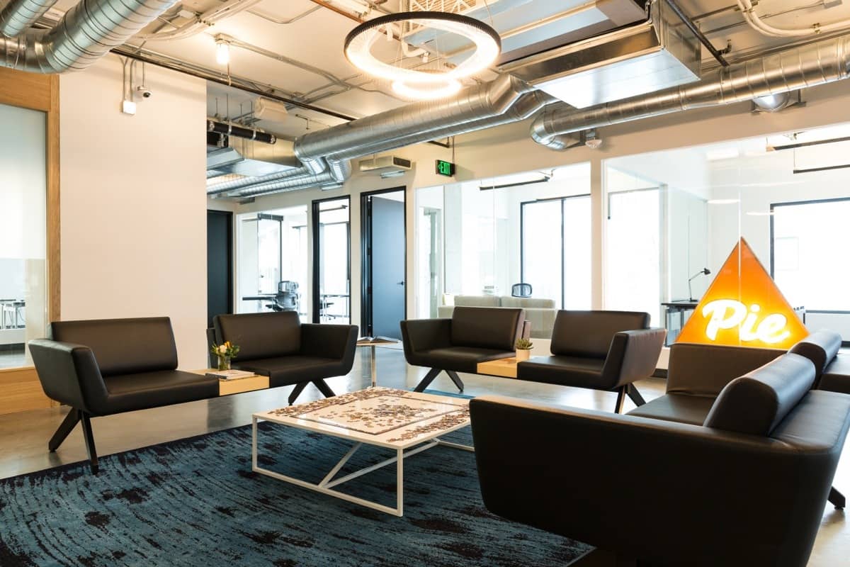 The lounge at CENTRL Eastside.