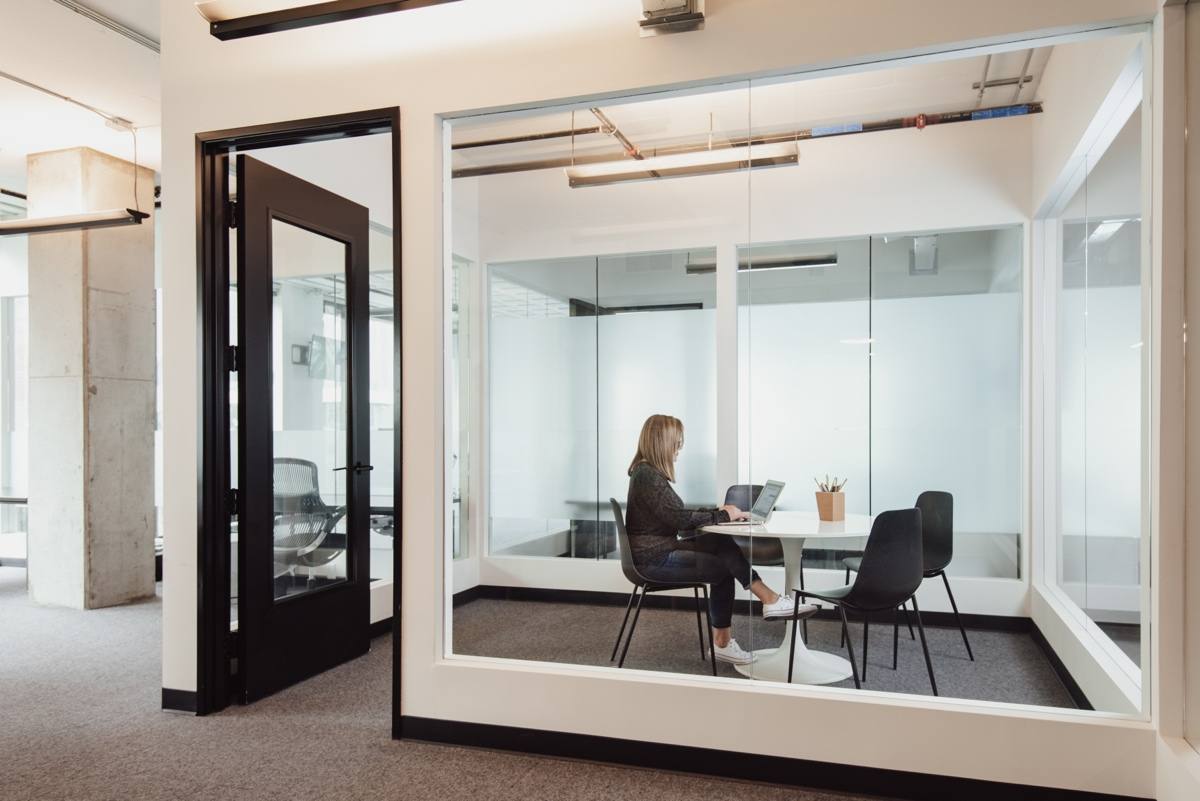 A private office at CENTRL Eastside.