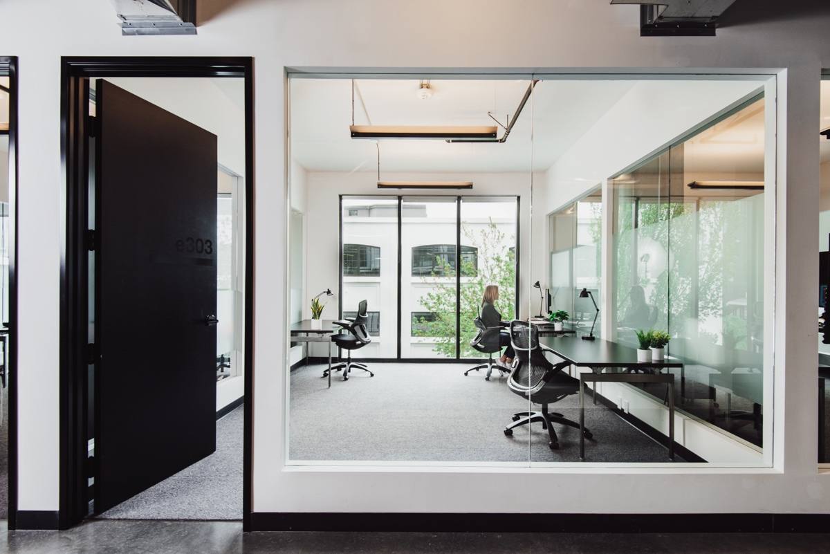A team office at CENTRL Eastside.
