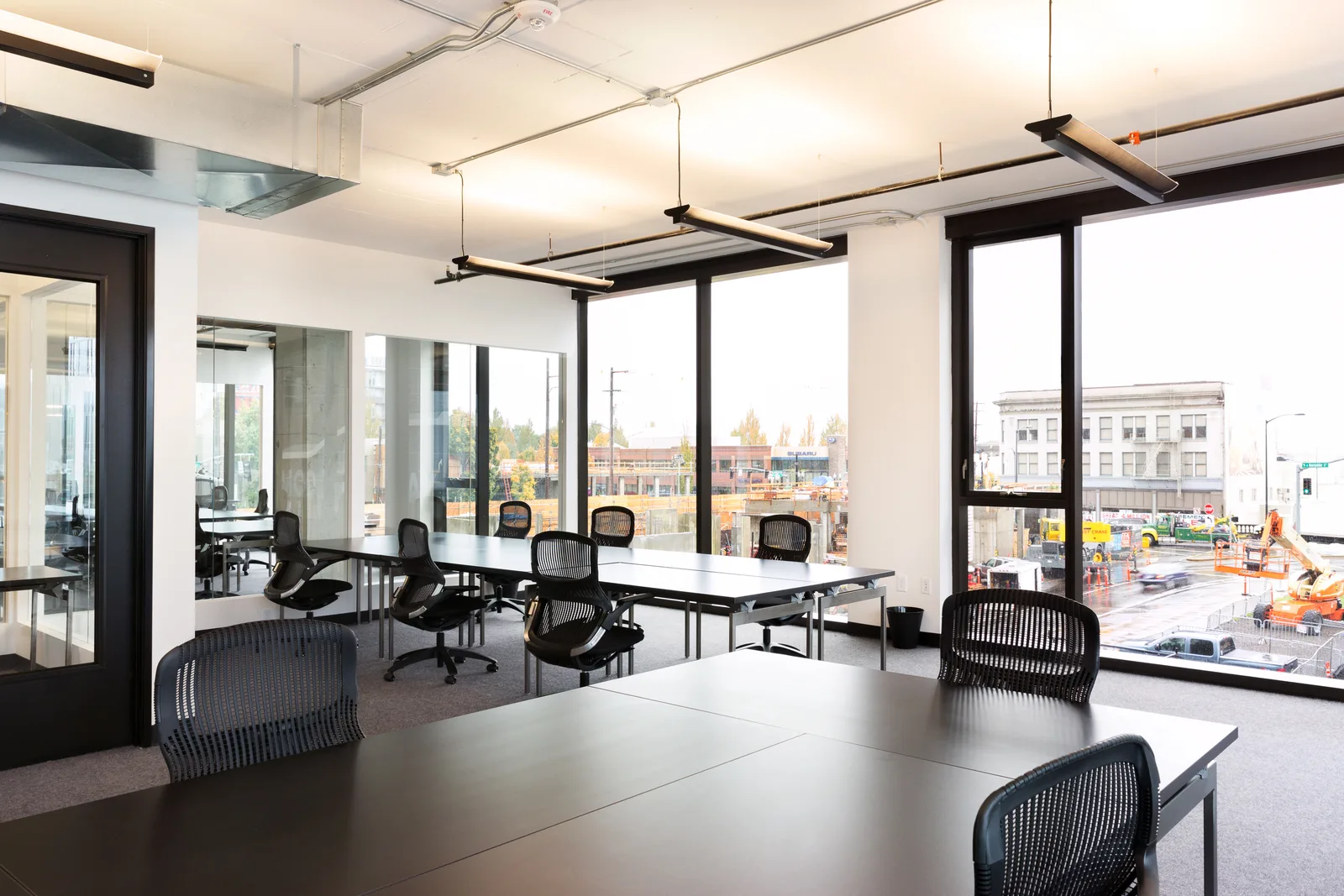 A team suite above the street at CENTRL Eastside.