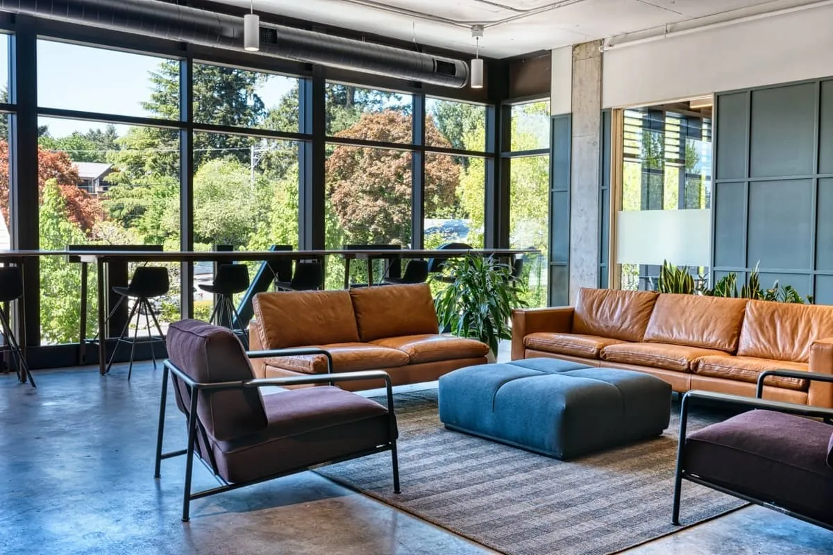 Lobby at CENTRL Lake Oswego
