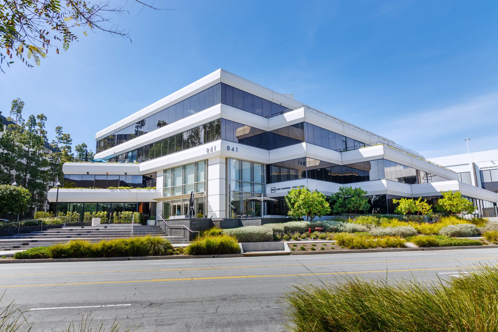 The building exterior at CENTRL South Bay II.