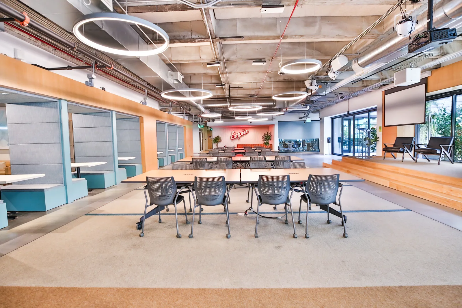 The commons at CENTRL South Bay.