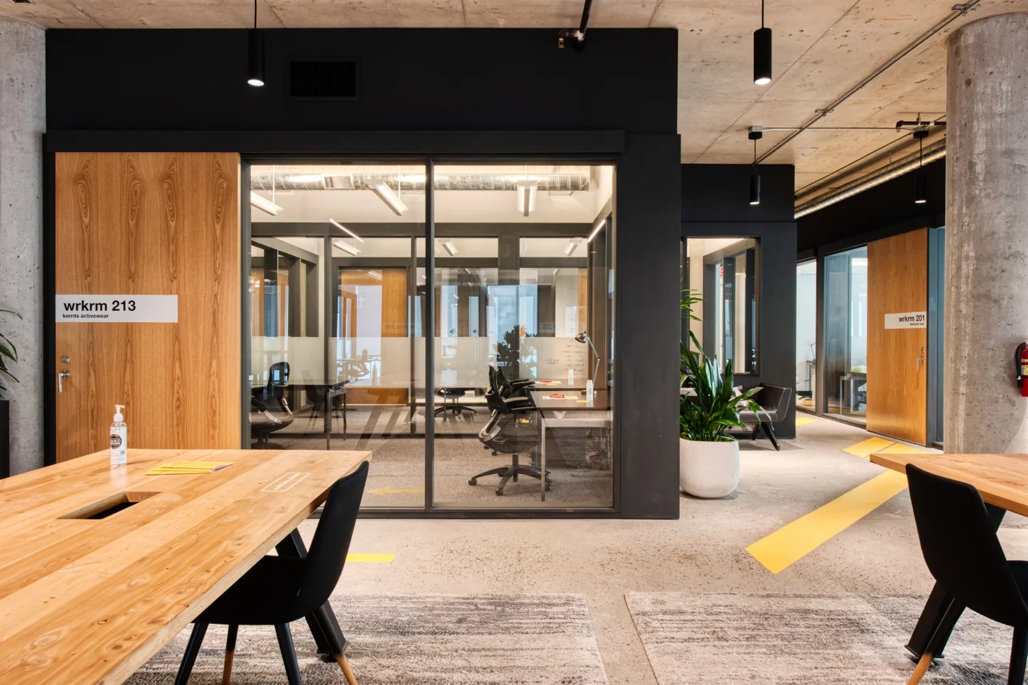 A team suite at CENTRL West End.
