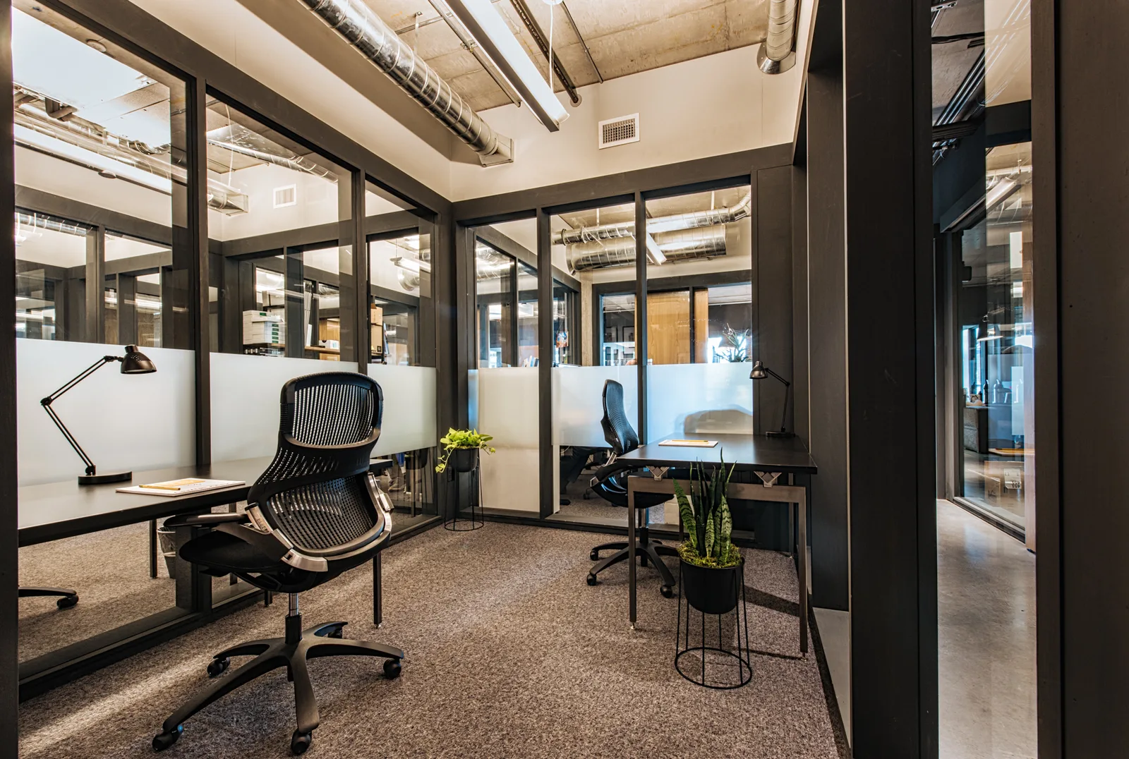 A day office at CENTRL West End.