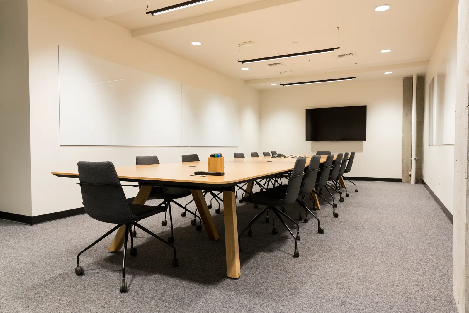Meeting room M1 at CENTRL West End.
