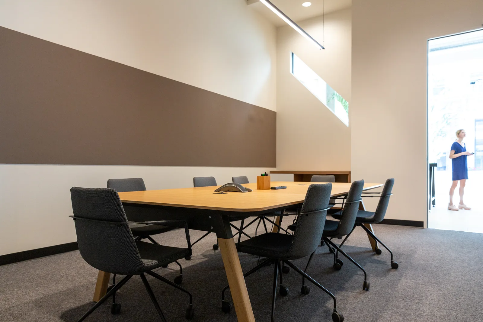 Meeting room M3 at CENTRL West End.