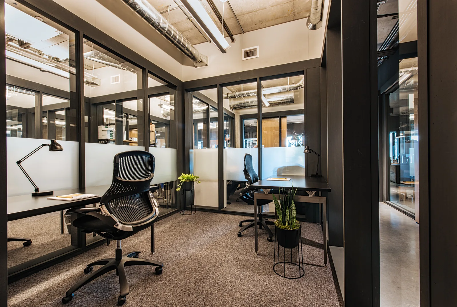 A private office at CENTRL West End